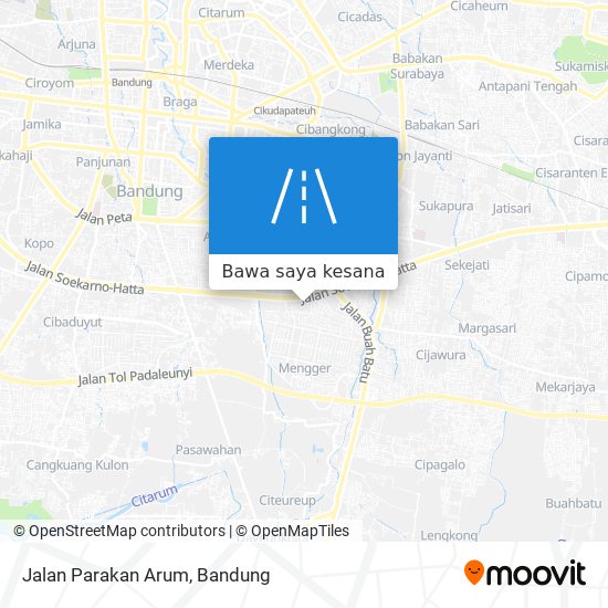 Peta Jalan Parakan Arum