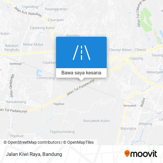 Peta Jalan Kiwi Raya