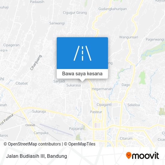 Peta Jalan Budiasih III