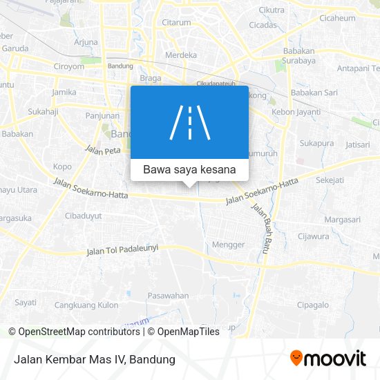 Peta Jalan Kembar Mas IV
