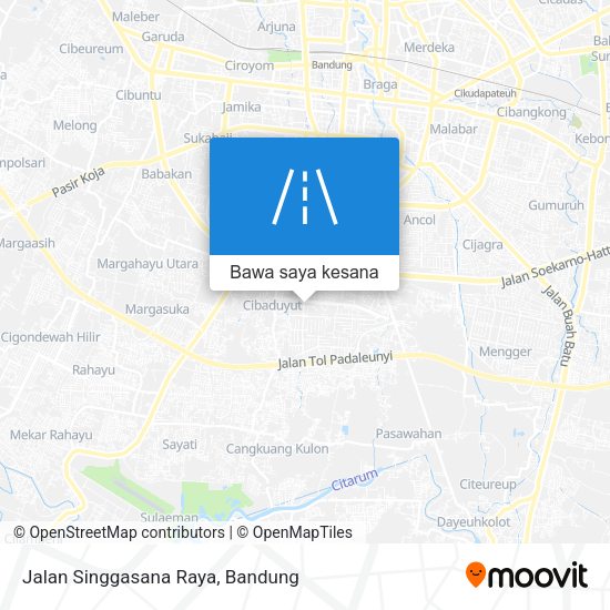 Peta Jalan Singgasana Raya