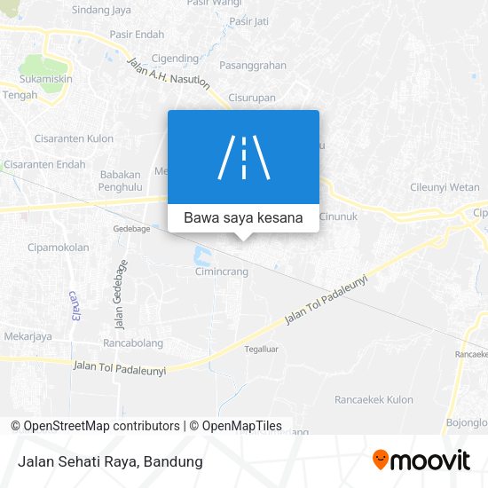 Peta Jalan Sehati Raya