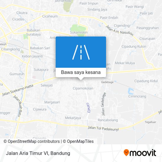 Peta Jalan Aria Timur VI