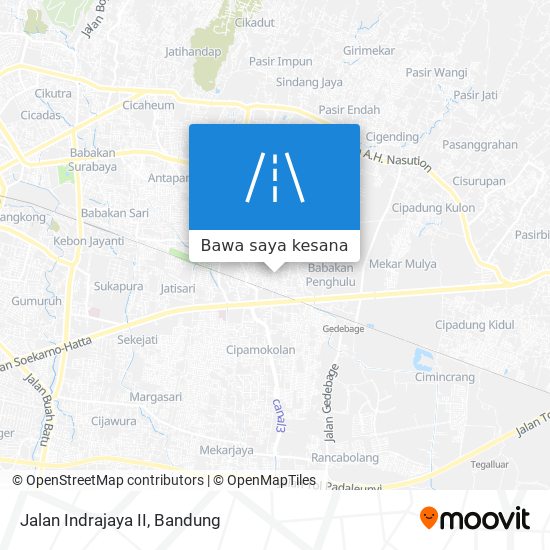 Peta Jalan Indrajaya II