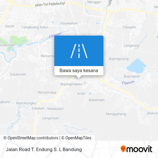 Peta Jalan Road T. Endung S. I