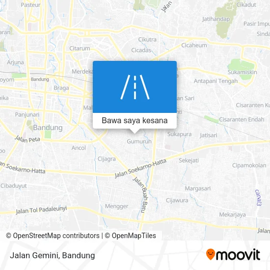 Peta Jalan Gemini