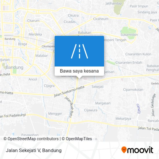 Peta Jalan Sekejati V