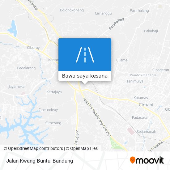 Peta Jalan Kwang Buntu