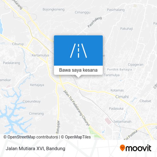 Peta Jalan Mutiara XVI