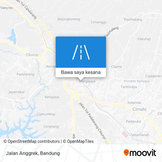 Peta Jalan Anggrek