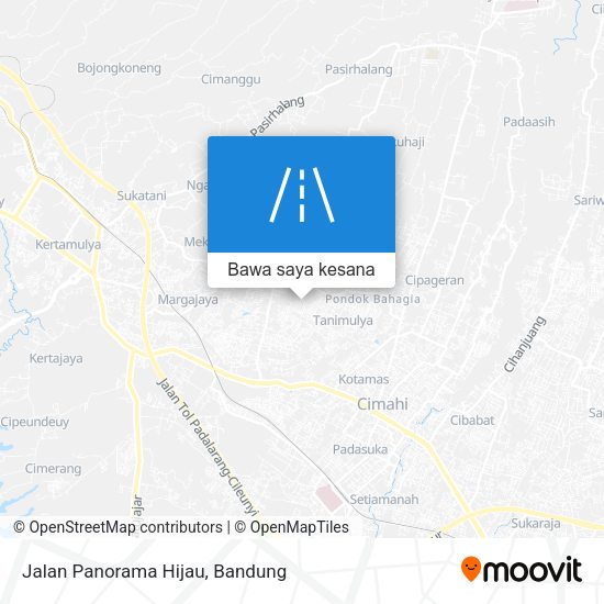 Peta Jalan Panorama Hijau