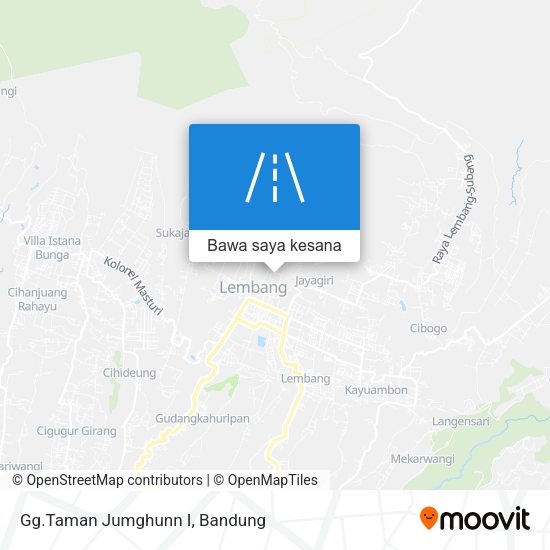 Peta Gg.Taman Jumghunn I