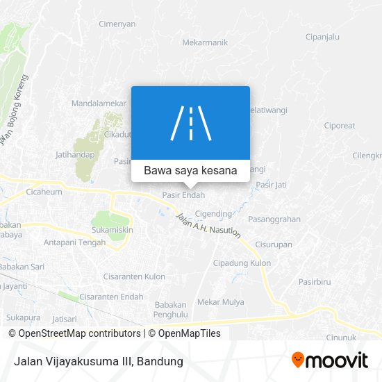 Peta Jalan Vijayakusuma III