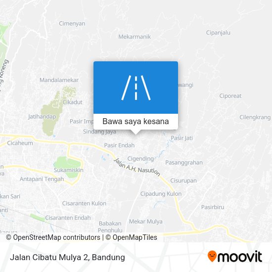 Peta Jalan Cibatu Mulya 2