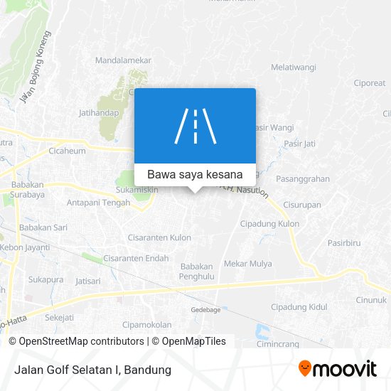 Peta Jalan Golf Selatan I