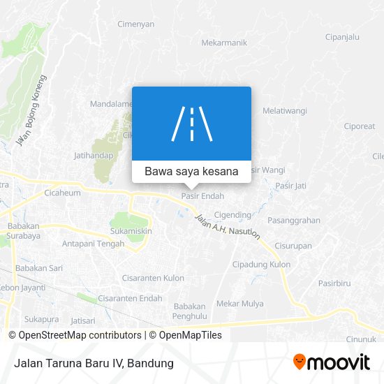 Peta Jalan Taruna Baru IV