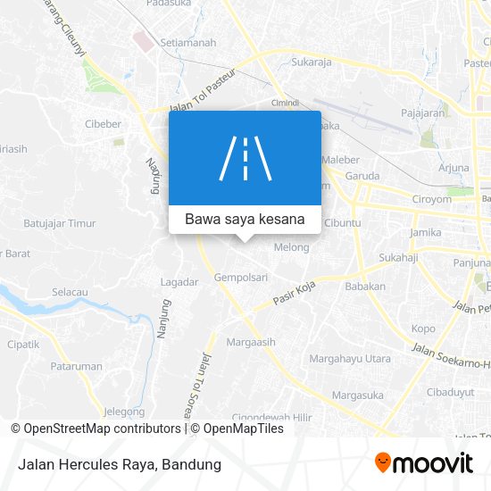 Peta Jalan Hercules Raya