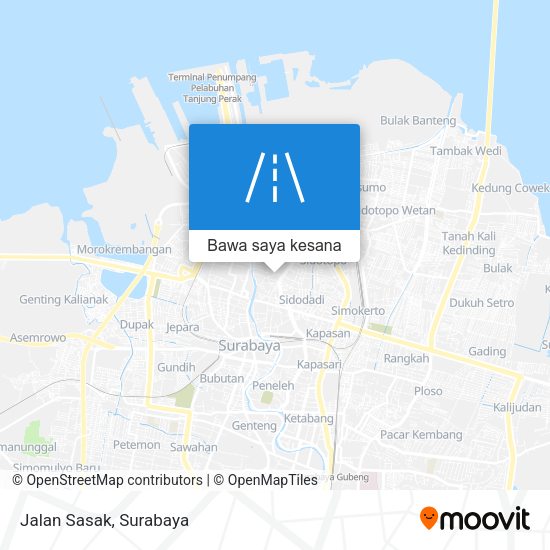 Peta Jalan Sasak