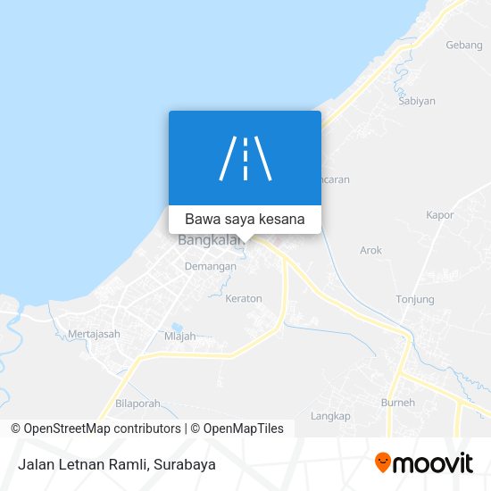 Peta Jalan Letnan Ramli