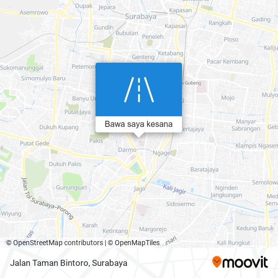 Peta Jalan Taman Bintoro