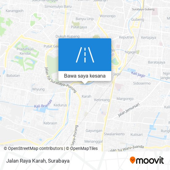 Peta Jalan Raya Karah