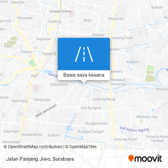 Peta Jalan Panjang Jiwo