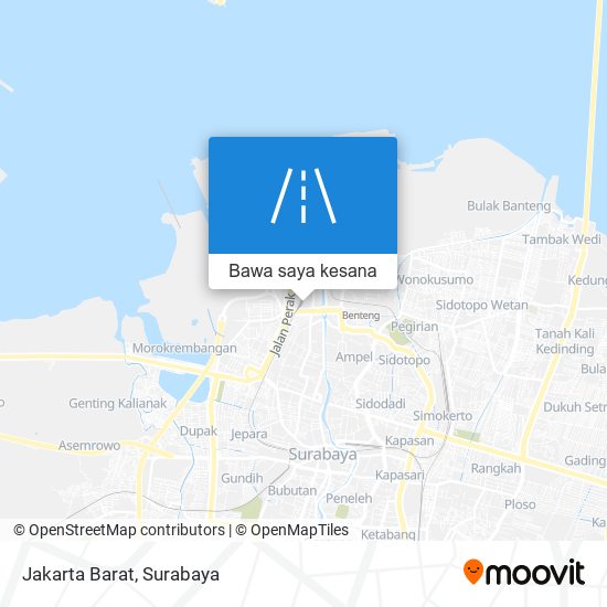 Peta Jakarta Barat