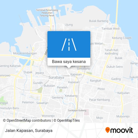 Peta Jalan Kapasan