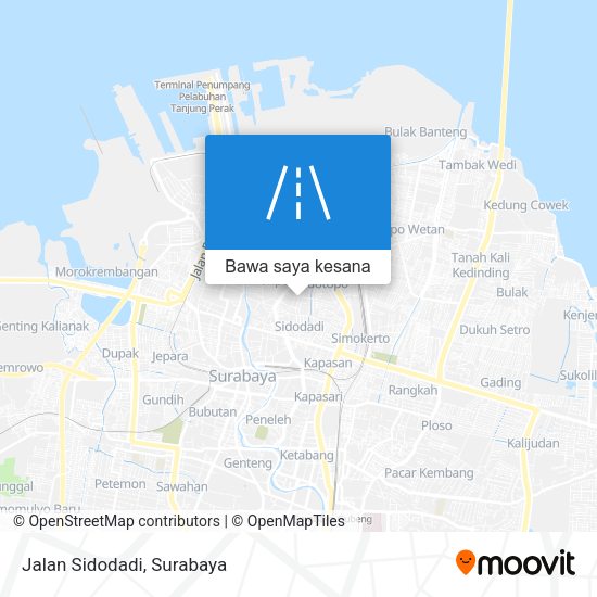 Peta Jalan Sidodadi