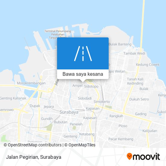 Peta Jalan Pegirian