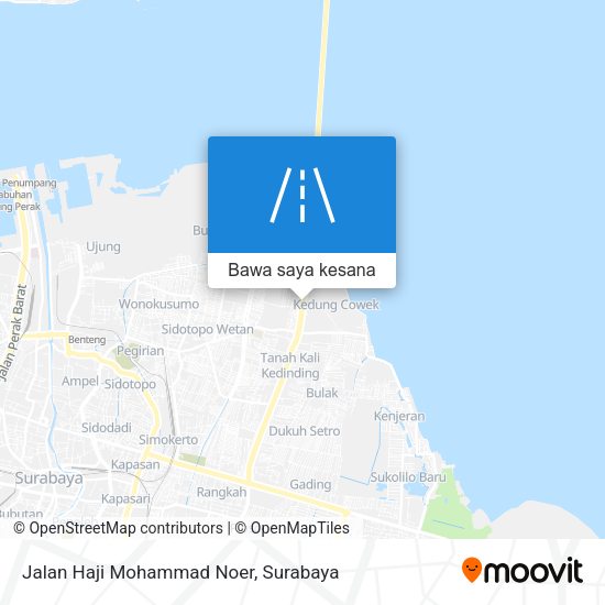 Peta Jalan Haji Mohammad Noer