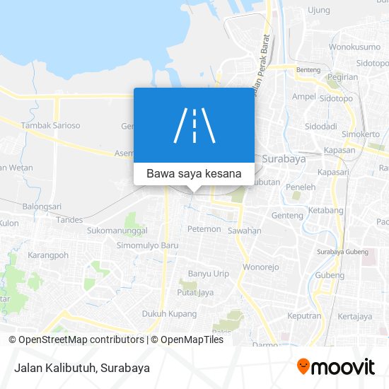 Peta Jalan Kalibutuh