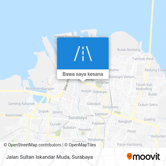 Peta Jalan Sultan Iskandar Muda