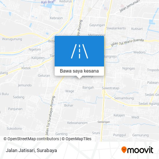 Peta Jalan Jatisari