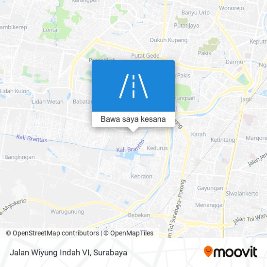 Peta Jalan Wiyung Indah VI