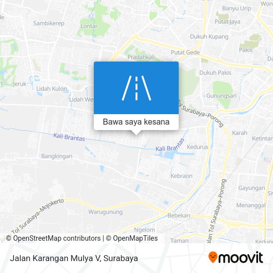 Peta Jalan Karangan Mulya V