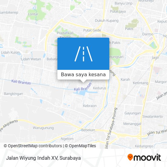 Peta Jalan Wiyung Indah XV