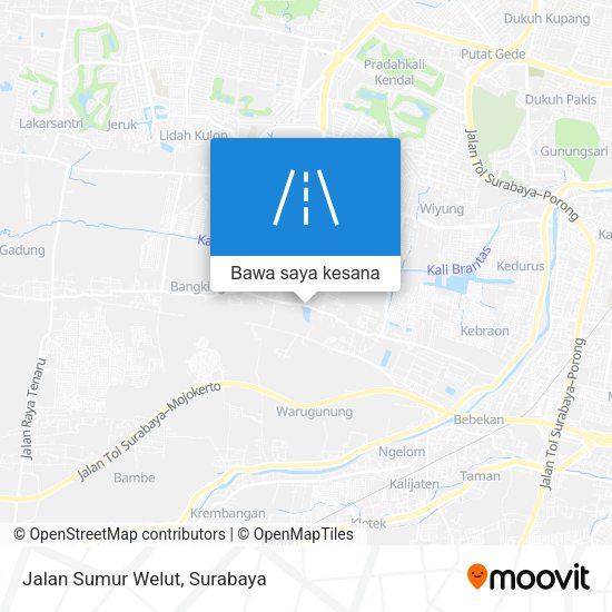 Peta Jalan Sumur Welut