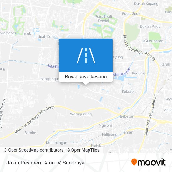 Peta Jalan Pesapen Gang IV