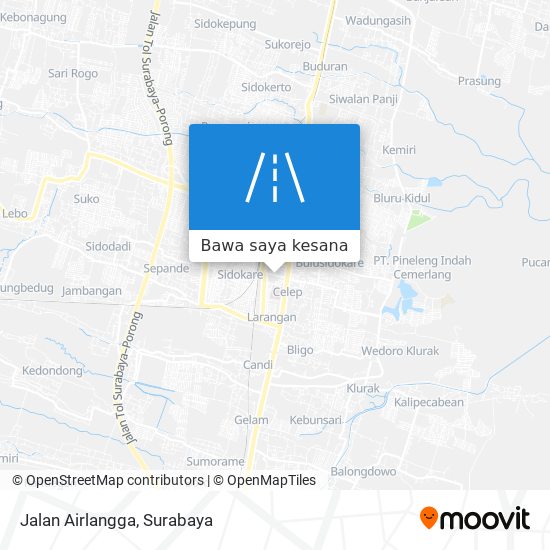 Peta Jalan Airlangga