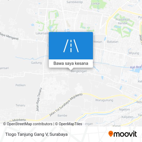 Peta Tlogo Tanjung Gang V