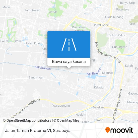 Peta Jalan Taman Pratama VI