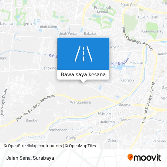 Peta Jalan Sena