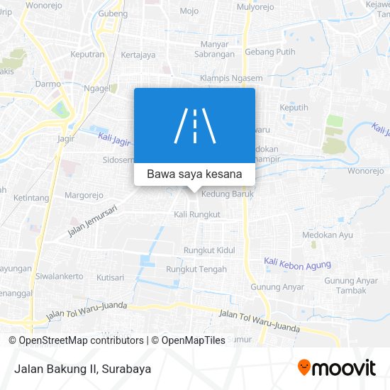 Peta Jalan Bakung II