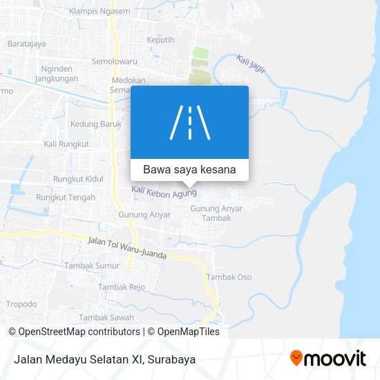 Peta Jalan Medayu Selatan XI