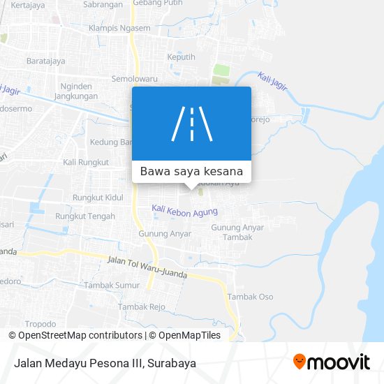 Peta Jalan Medayu Pesona III