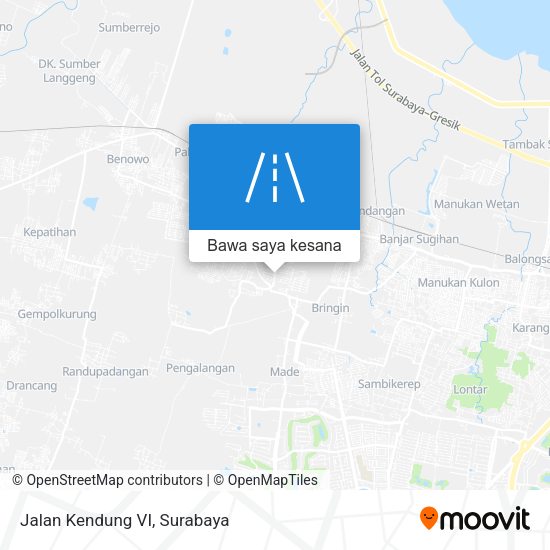 Peta Jalan Kendung VI