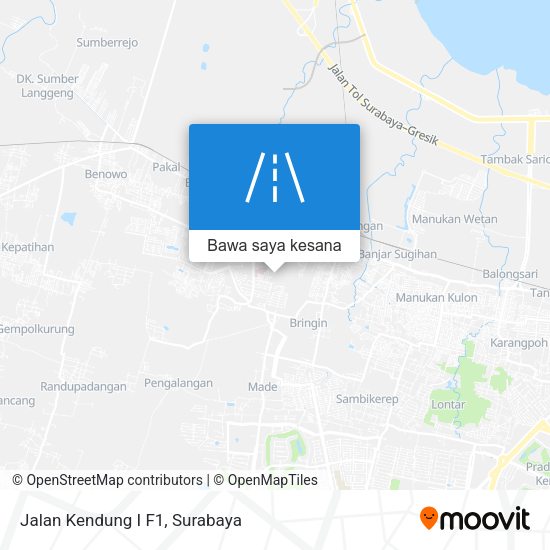 Peta Jalan Kendung I F1