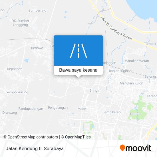 Peta Jalan Kendung II