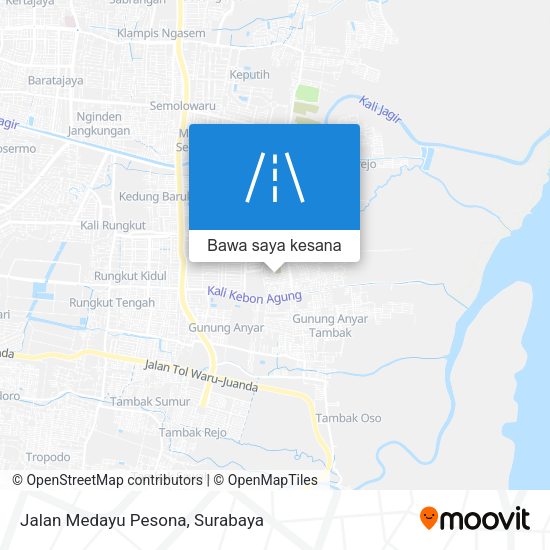 Peta Jalan Medayu Pesona